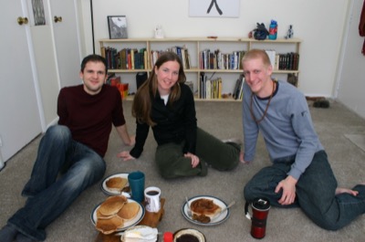 Pancakes and Toad, January 2005