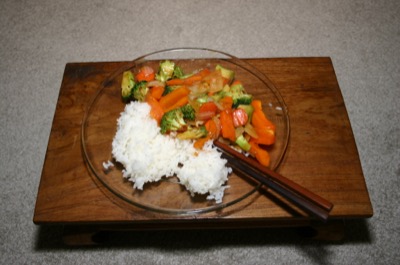 Leftover stir-fry #1