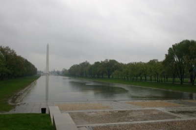 Washington Monument and reflecting pool