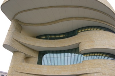 Back outside.  Not a straight line to be found.