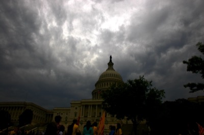 The capitol.   Foreshadowing?