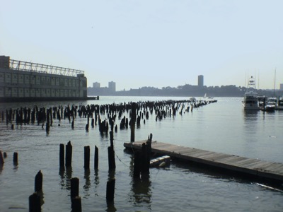 the skeleton of docks
