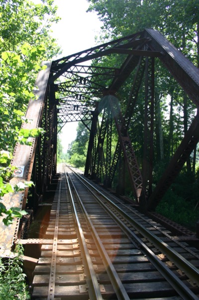 an old bridge near swedler\'s preserve