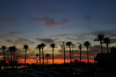 blurry, but still sunset