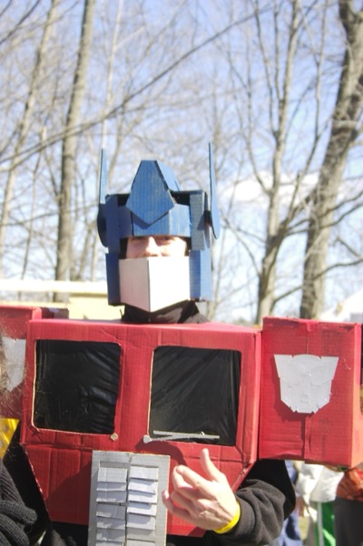 Optimus Prime?! Sweet!