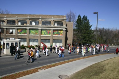 starting the \\"parade\\"